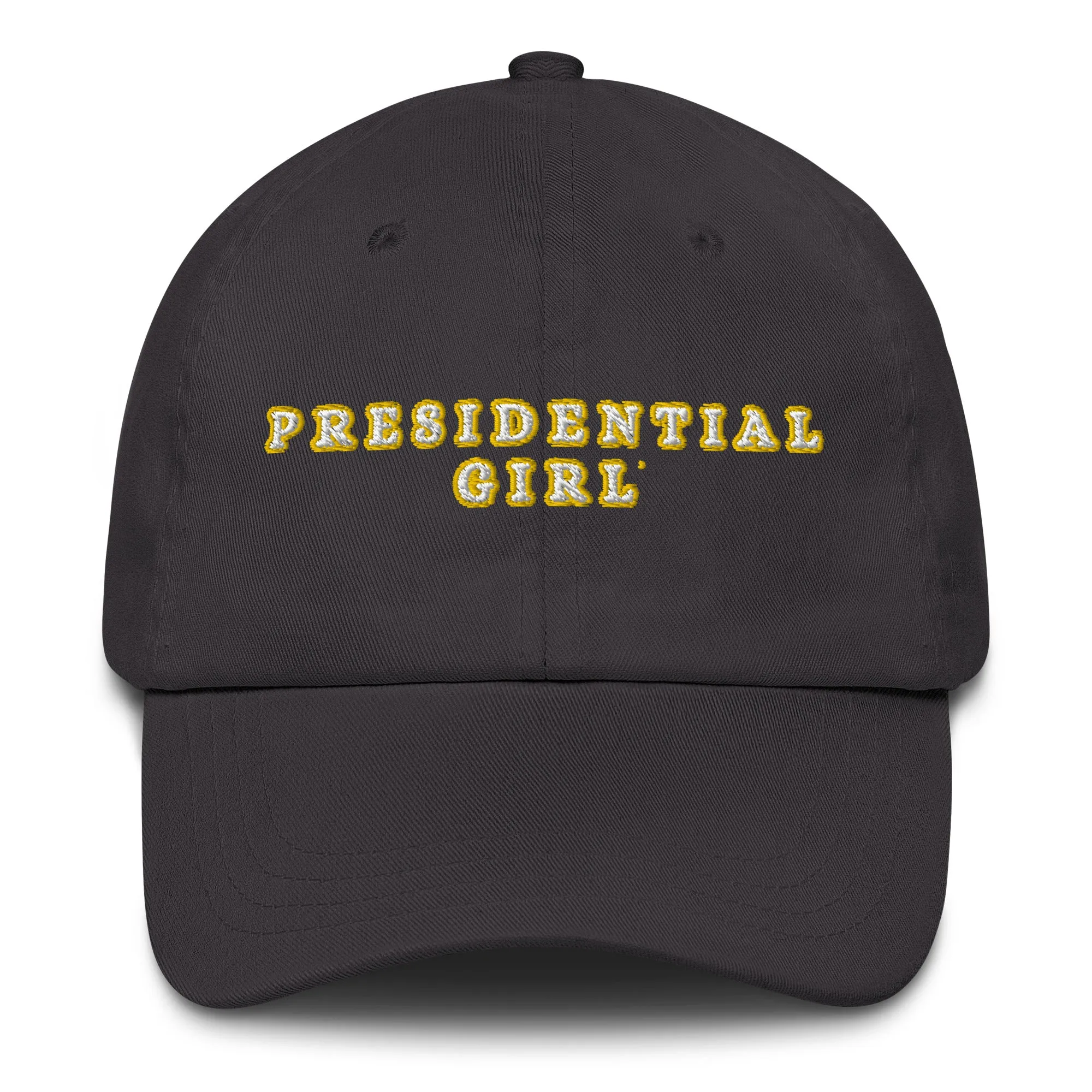 PRESIDENTIAL GIRL® - GOLD AND WHITE CAP