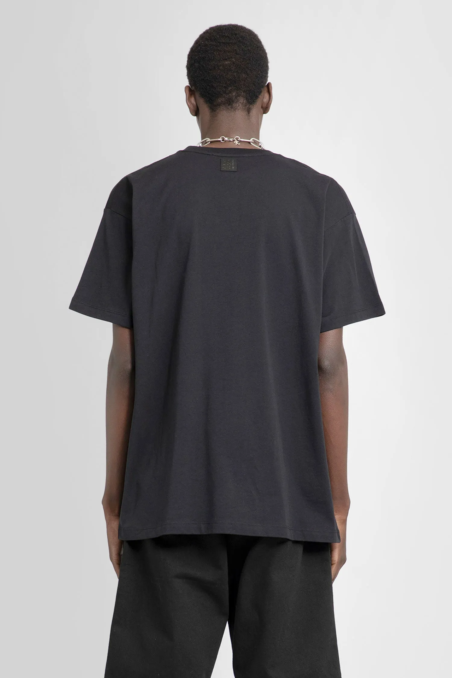 RAF SIMONS MAN BLACK T-SHIRTS & TANK TOPS