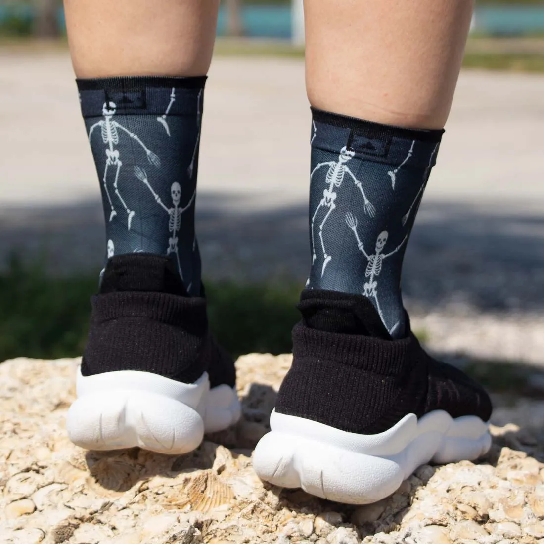 Skeletons Socks (Mini-Crew)