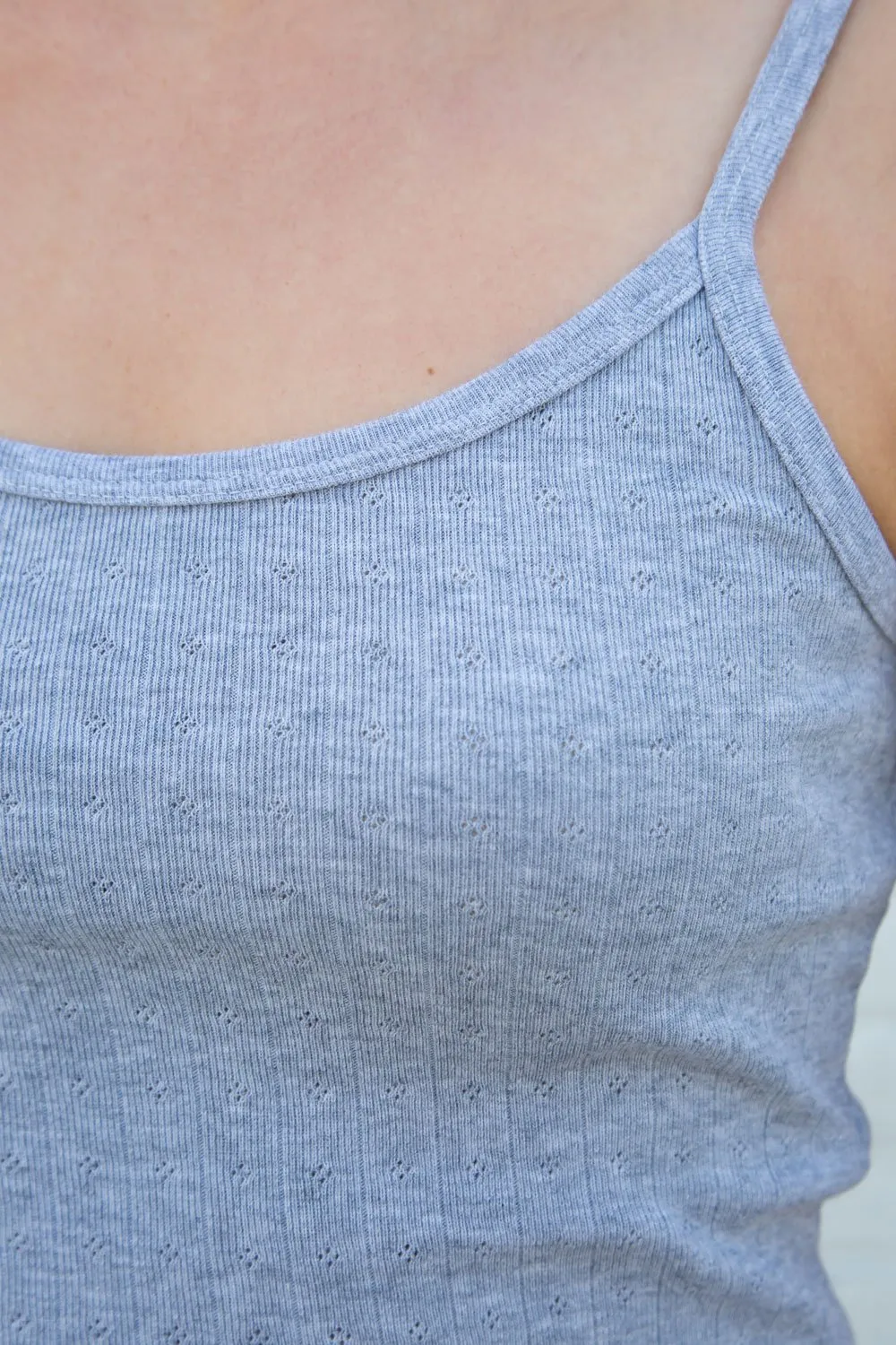 Skylar Eyelet Tank