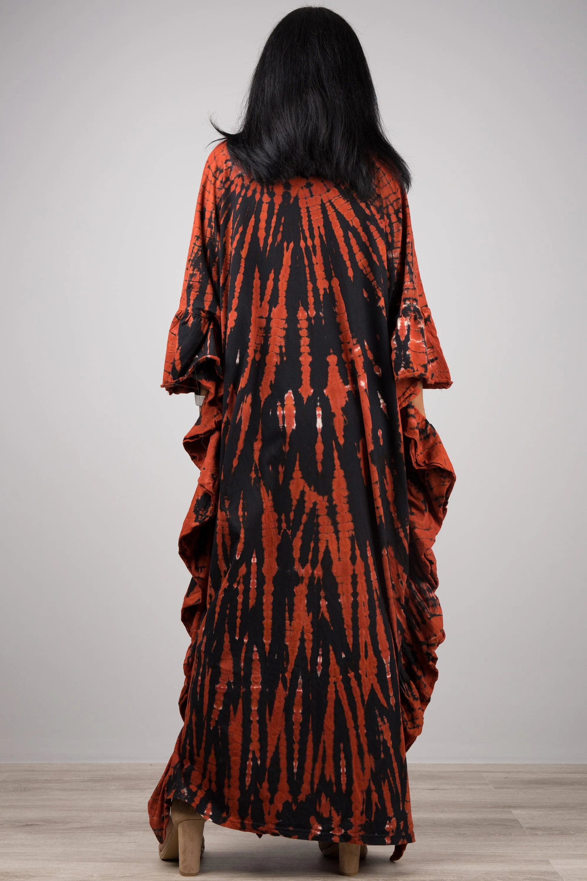 Tie dye kaftan