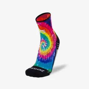 Tie Dye Running Socks (Mini-Crew)