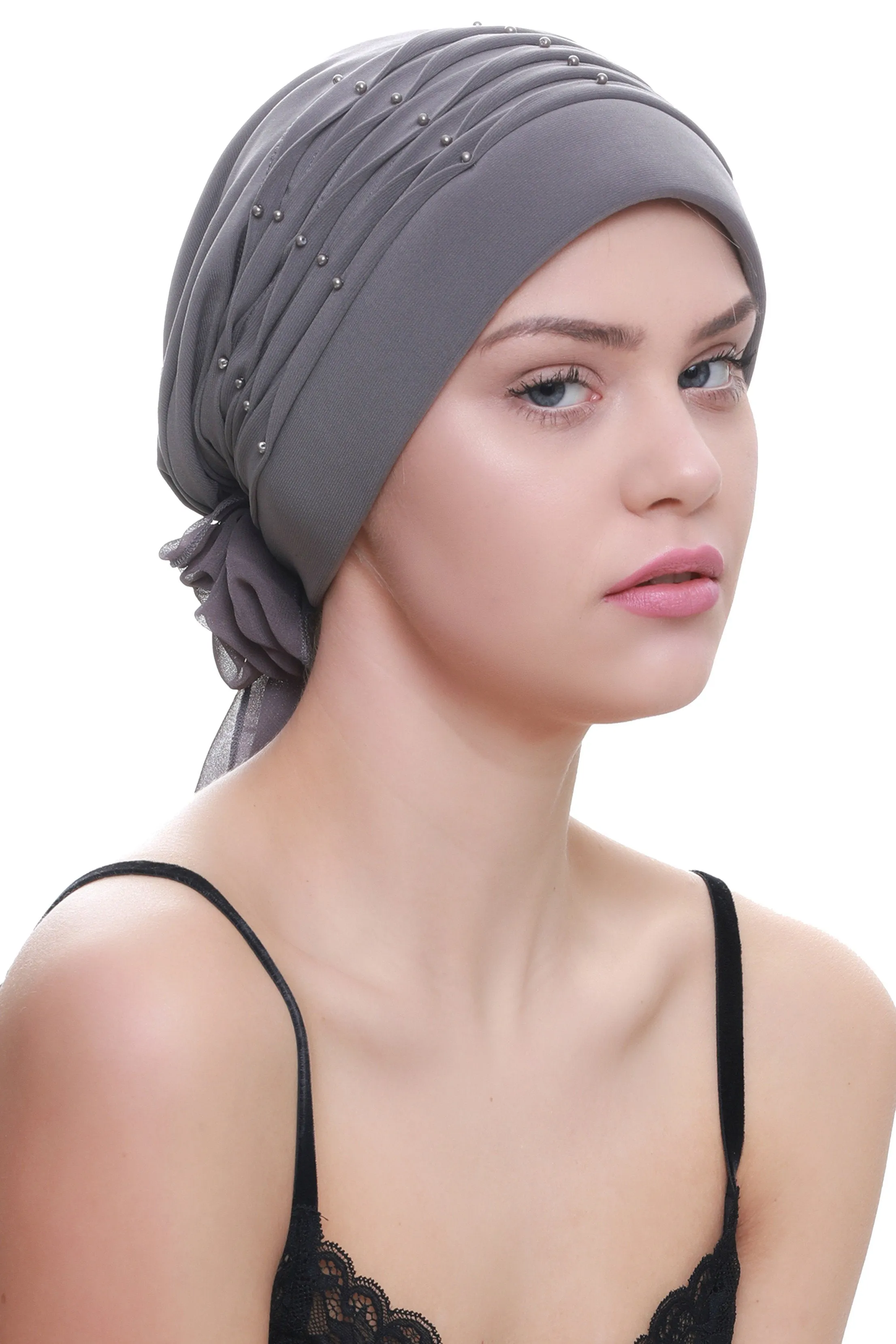 Twisted Pleated Headwear