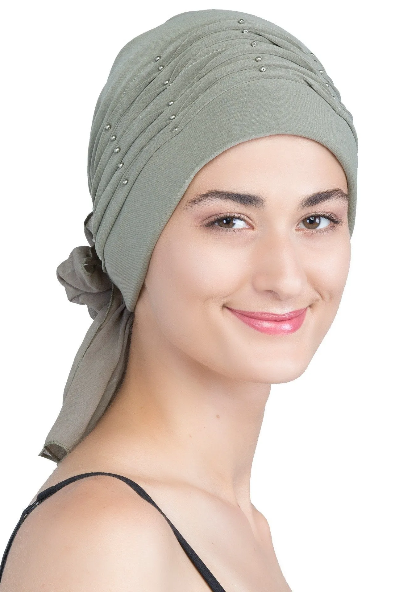 Twisted Pleated Headwear