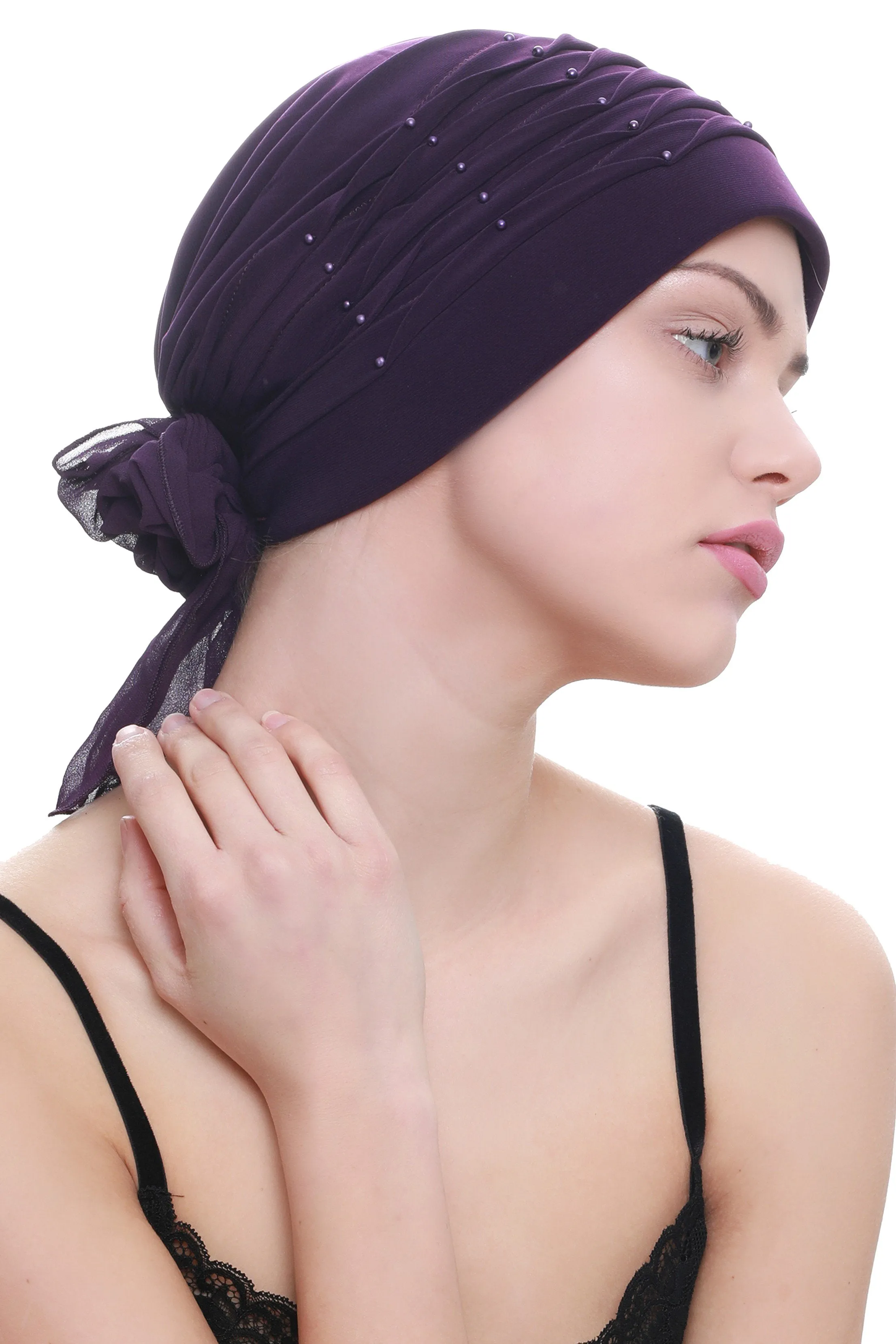 Twisted Pleated Headwear