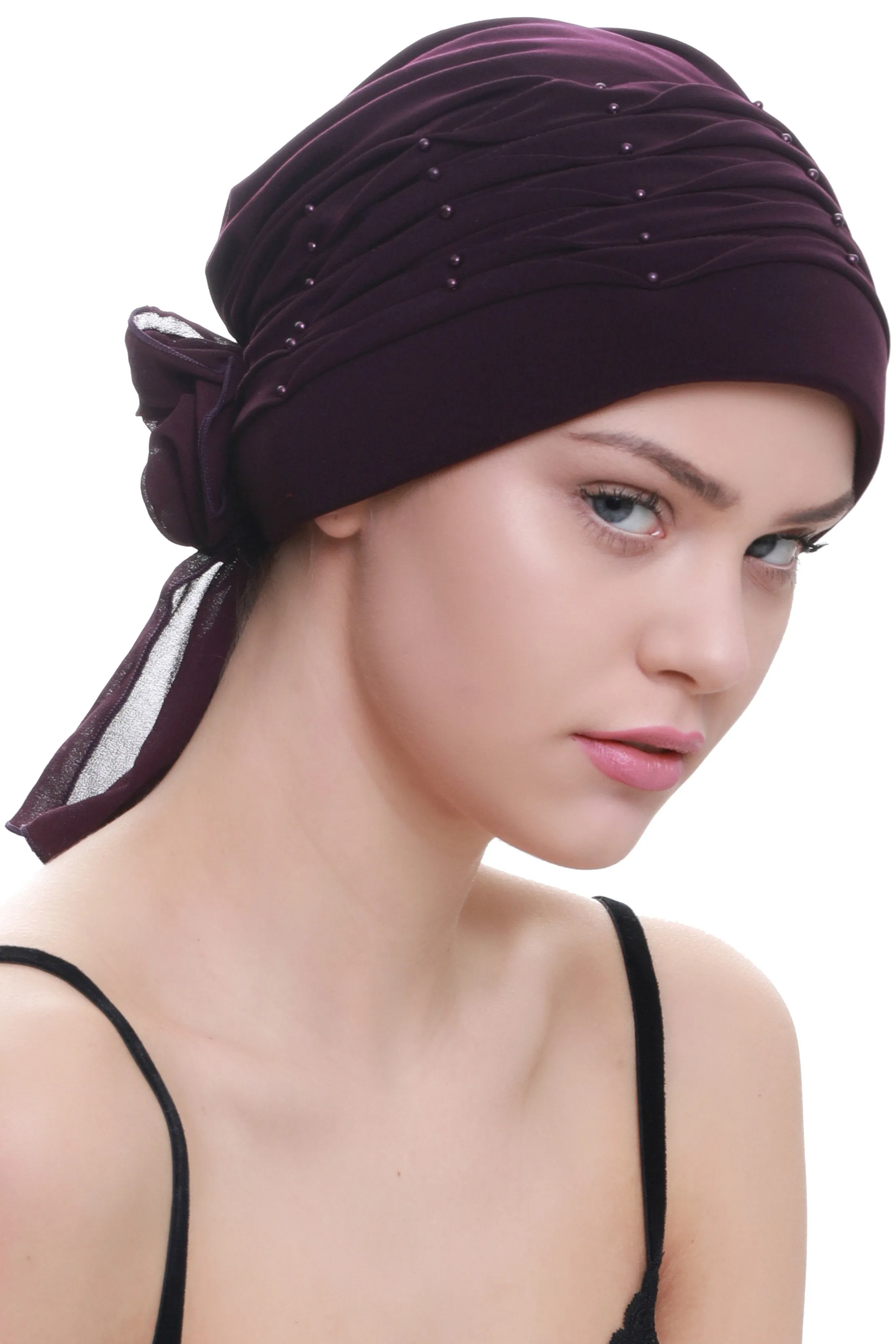 Twisted Pleated Headwear