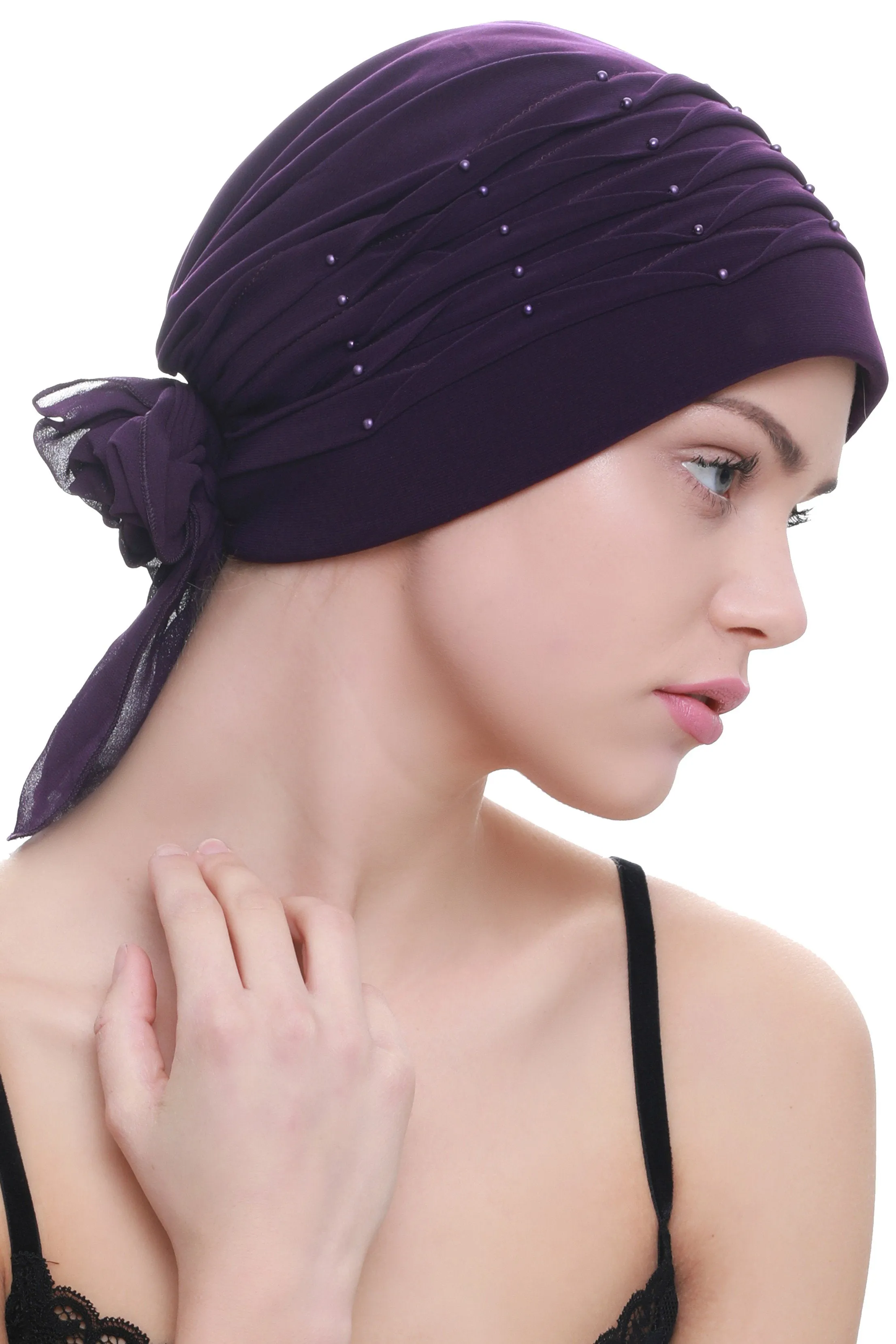 Twisted Pleated Headwear