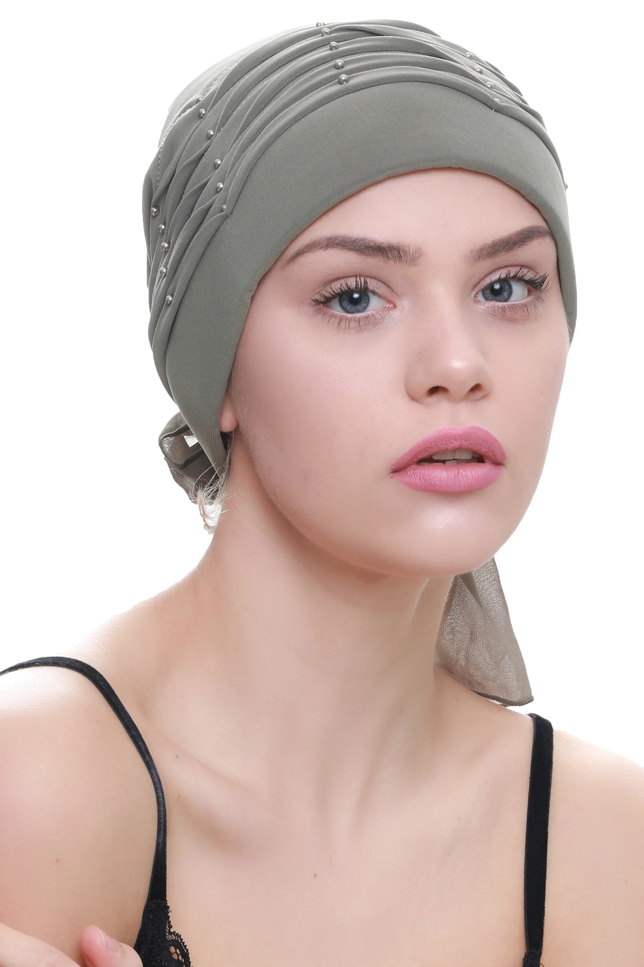 Twisted Pleated Headwear