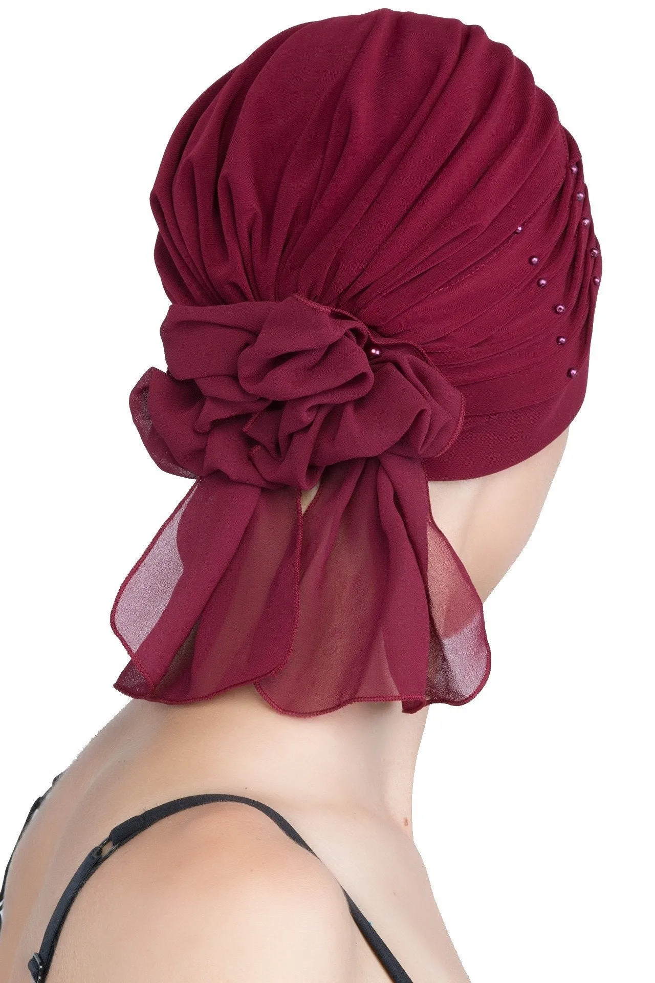 Twisted Pleated Headwear