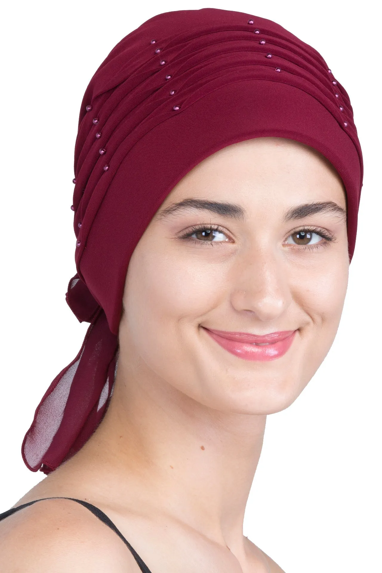 Twisted Pleated Headwear