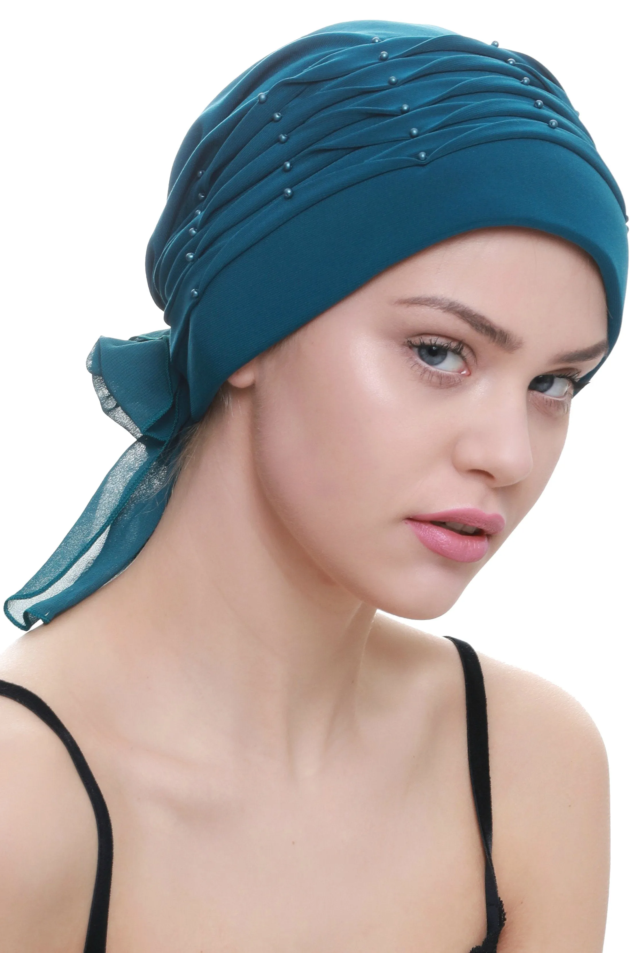 Twisted Pleated Headwear