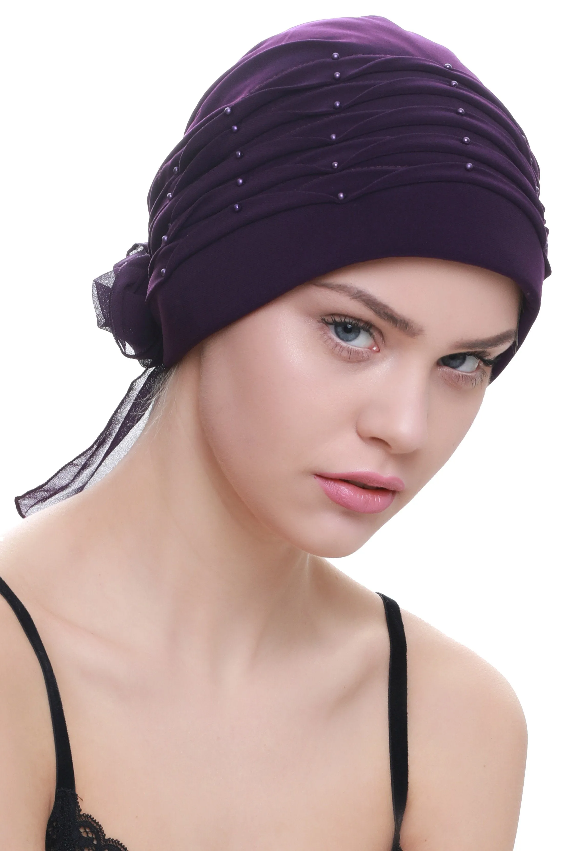 Twisted Pleated Headwear