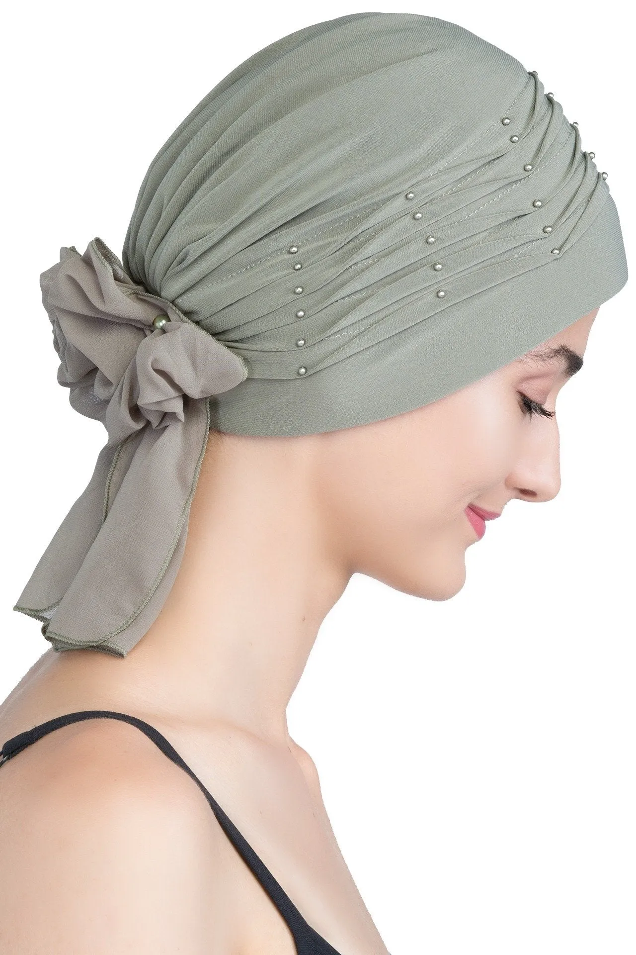 Twisted Pleated Headwear