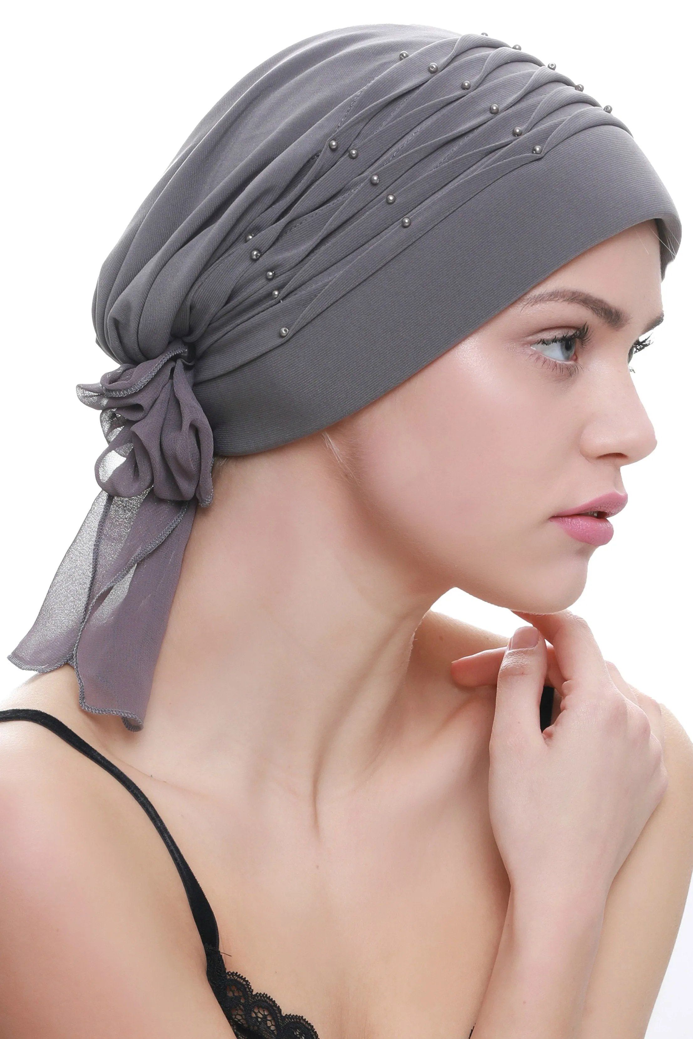 Twisted Pleated Headwear