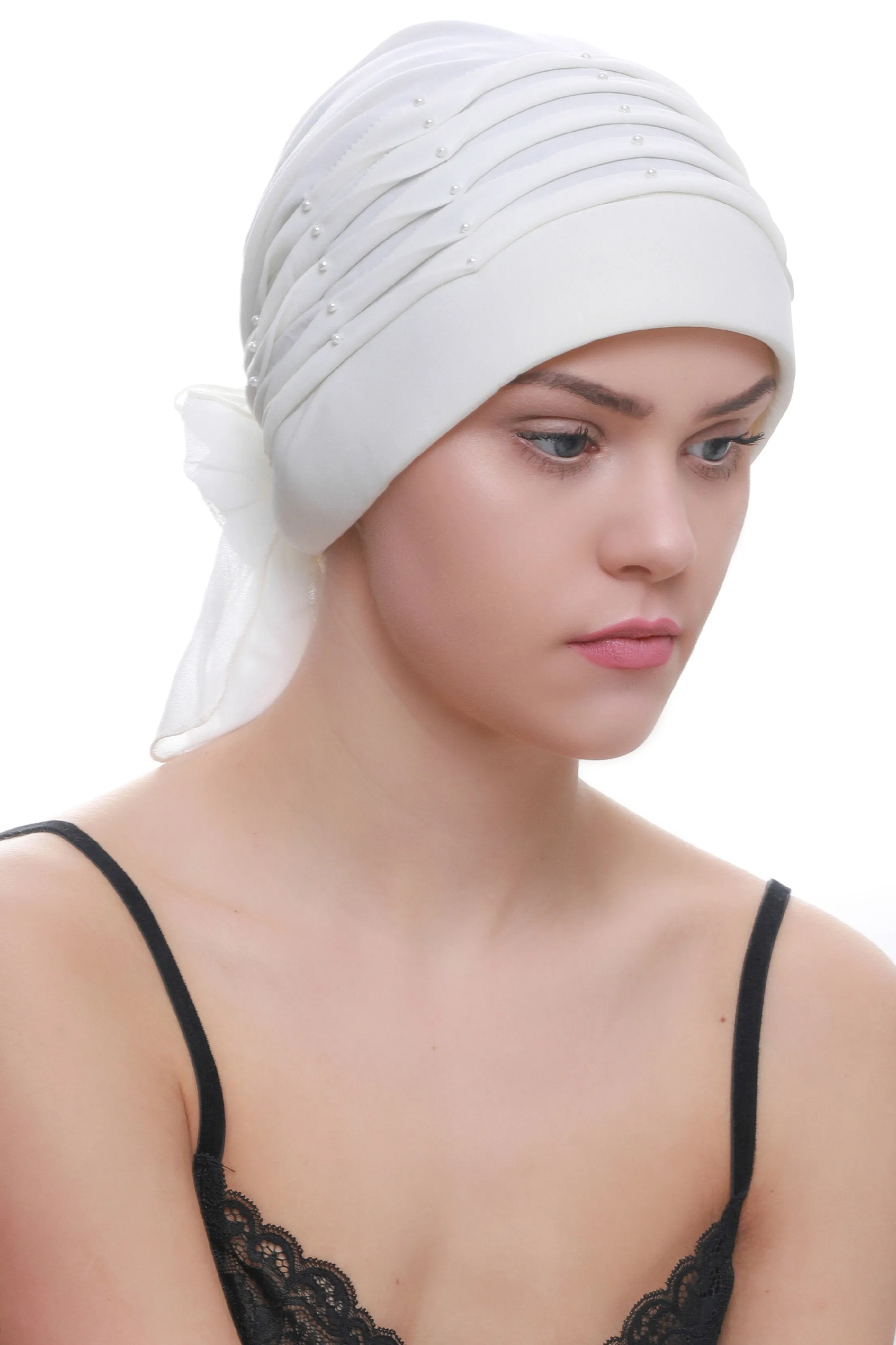Twisted Pleated Headwear