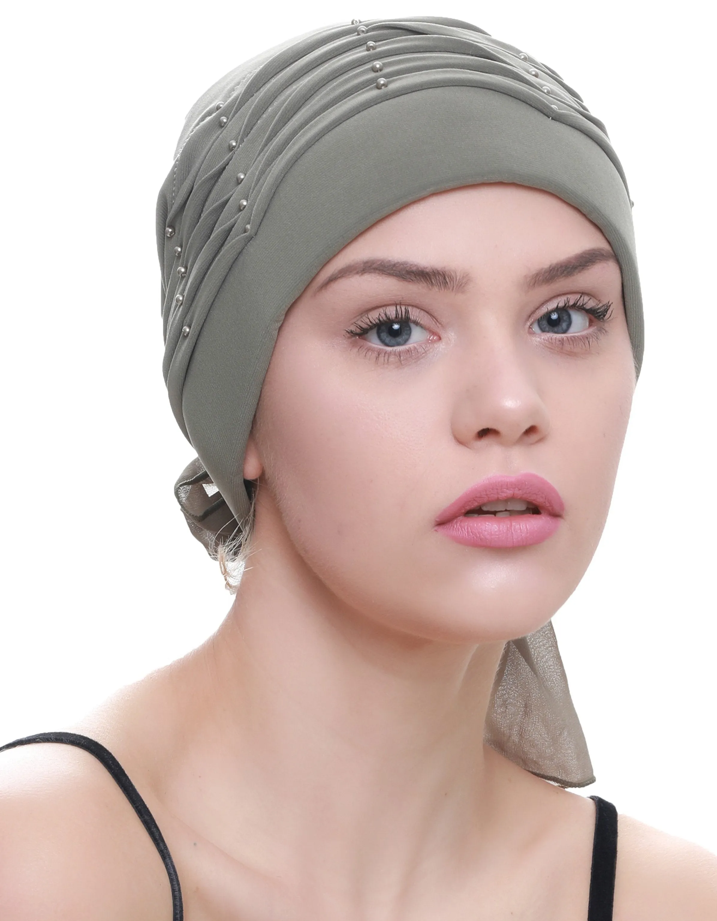Twisted Pleated Headwear