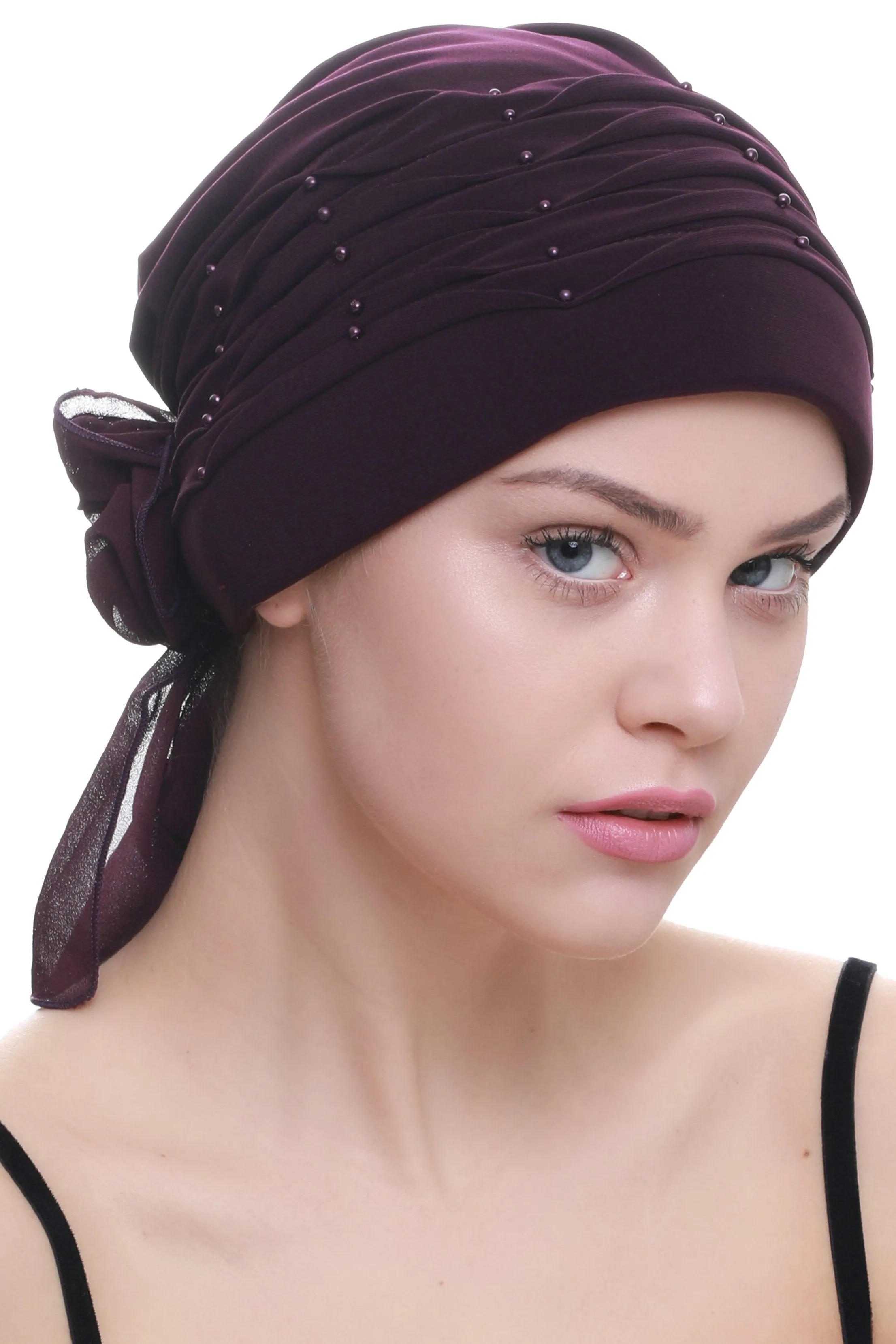Twisted Pleated Headwear