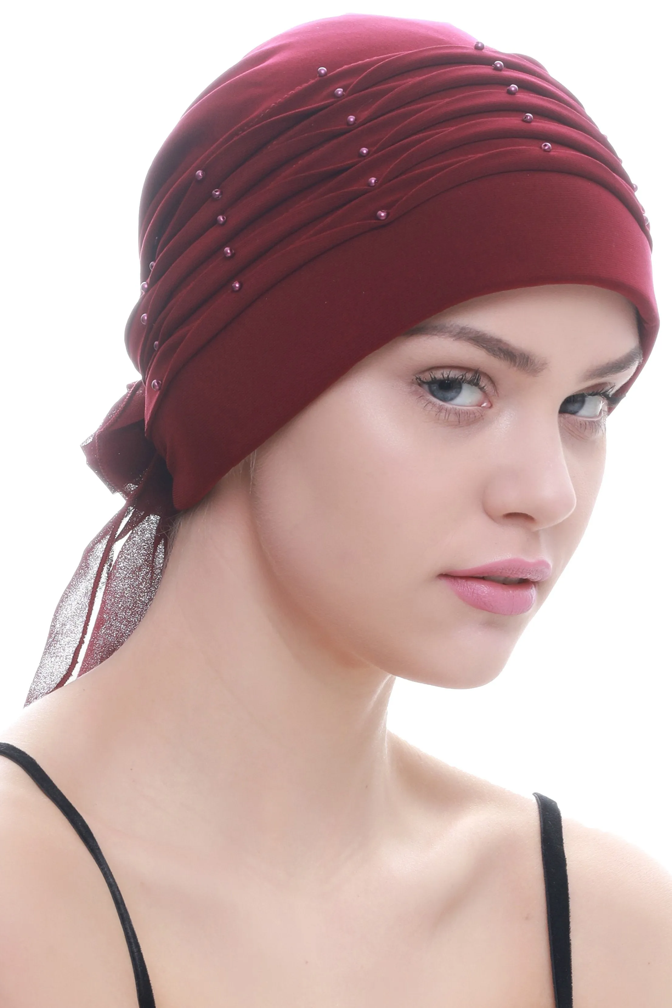 Twisted Pleated Headwear