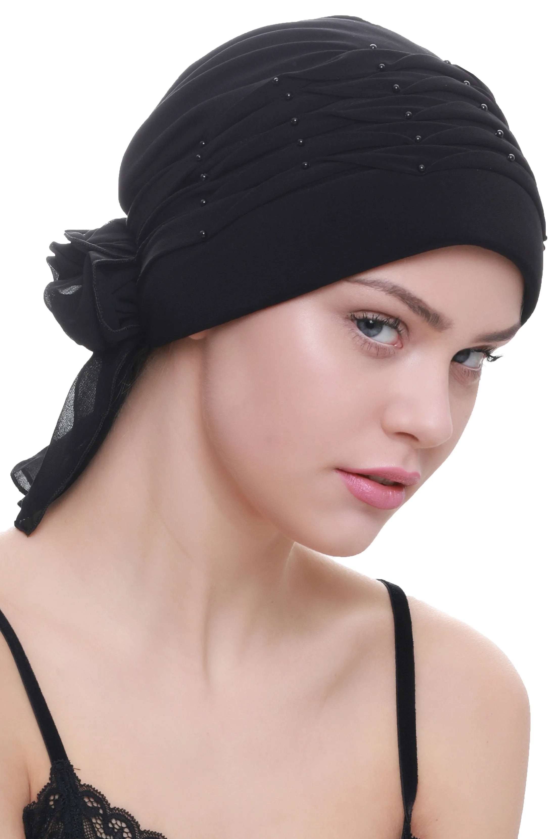 Twisted Pleated Headwear