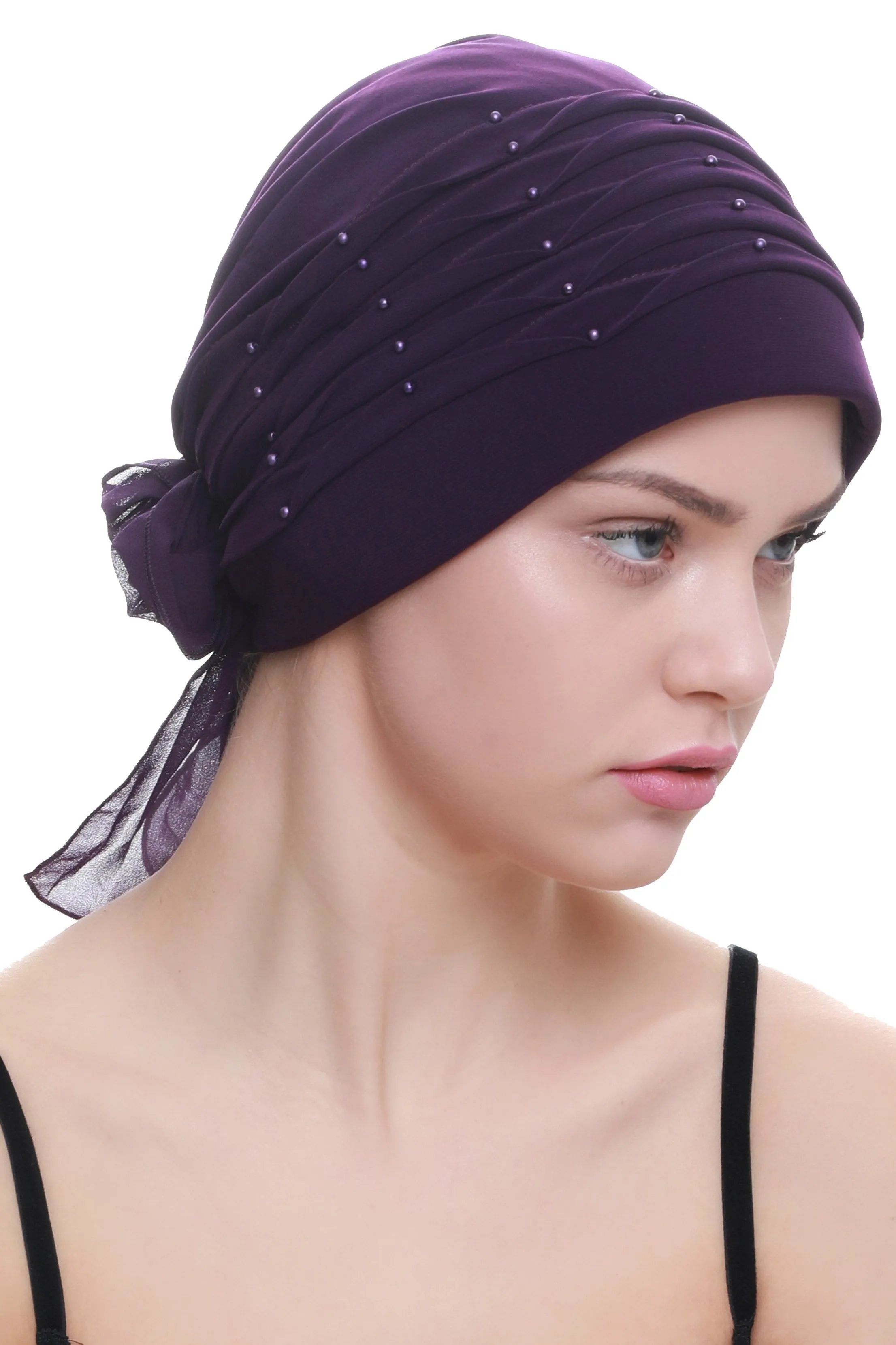 Twisted Pleated Headwear