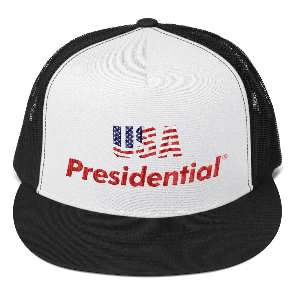 USA PRESIDENTIAL® Trucker Cap  (Red)