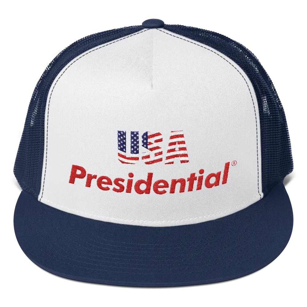 USA PRESIDENTIAL® Trucker Cap  (Red)