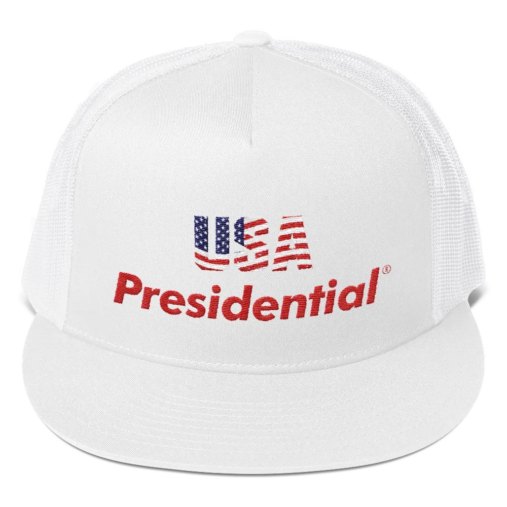 USA PRESIDENTIAL® Trucker Cap  (Red)