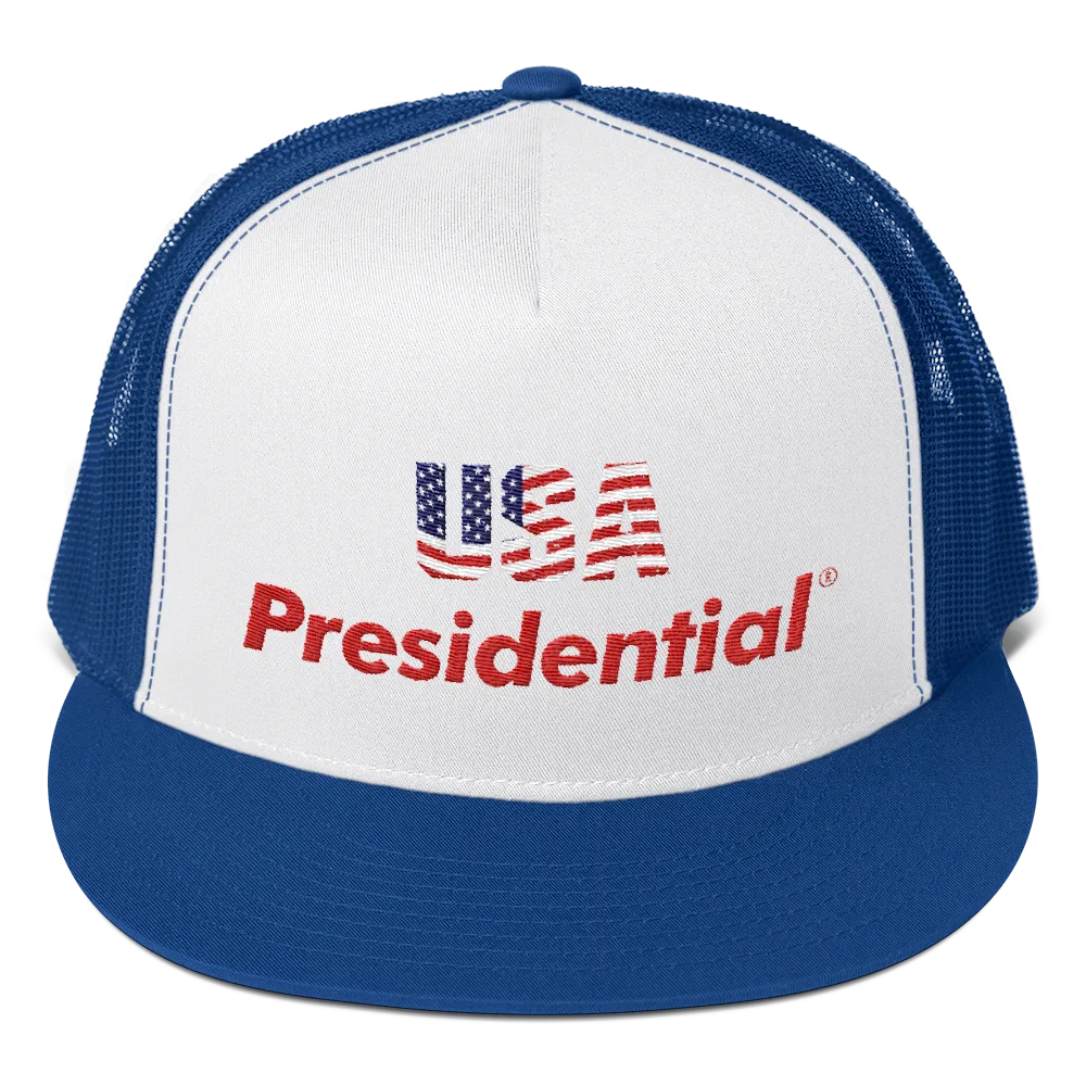 USA PRESIDENTIAL® Trucker Cap  (Red)