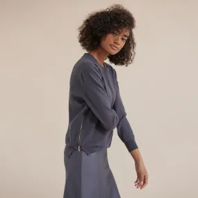 Yara Side-Zip Sweater
