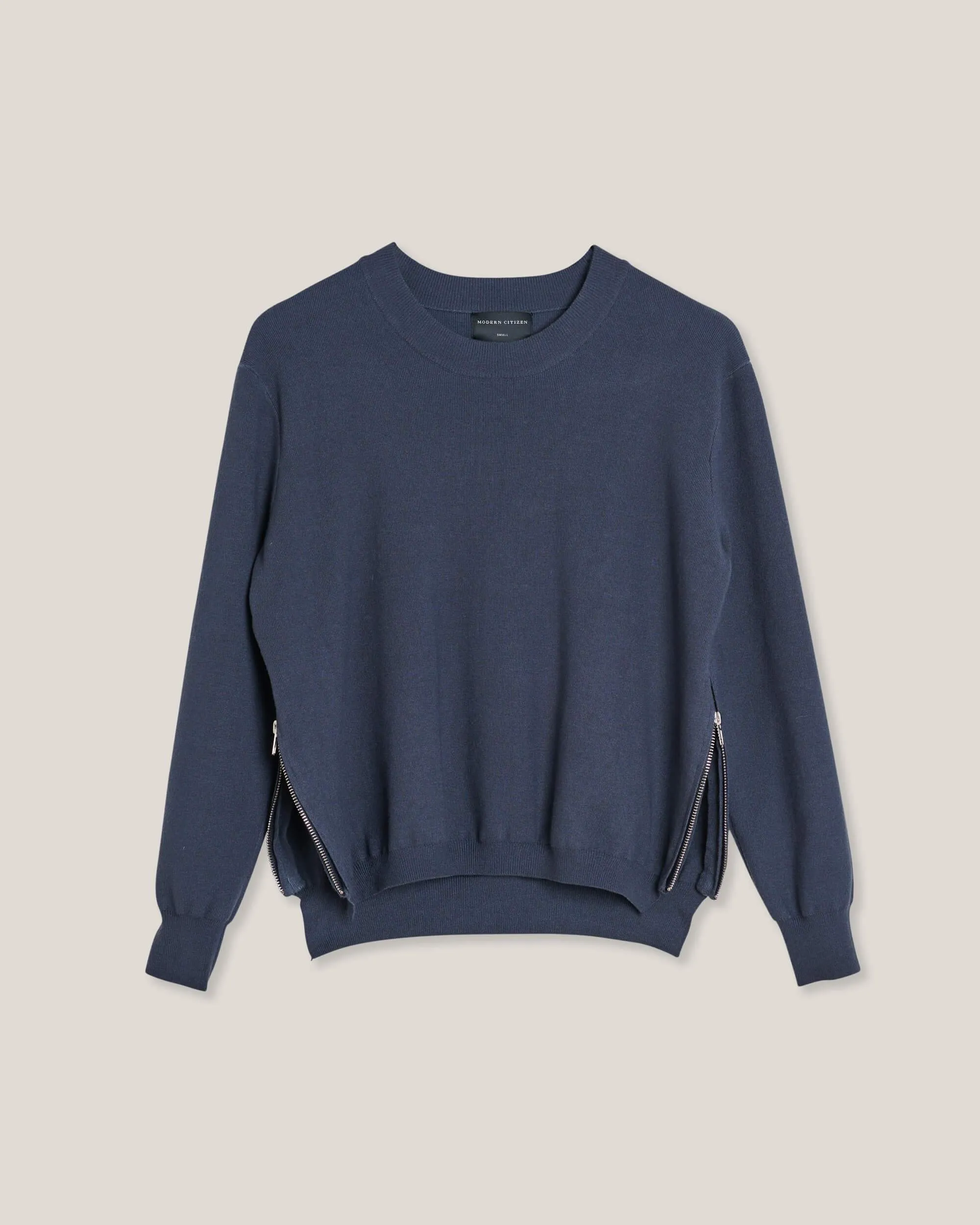 Yara Side-Zip Sweater